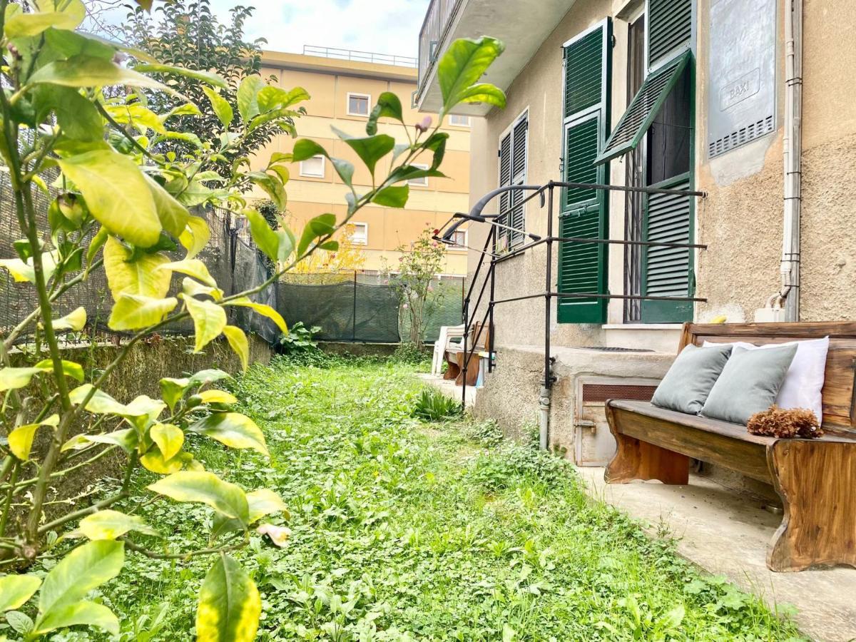 Casaviva-Trilocale Con Giardino E Posteggio A Rapallo Apartment Ngoại thất bức ảnh